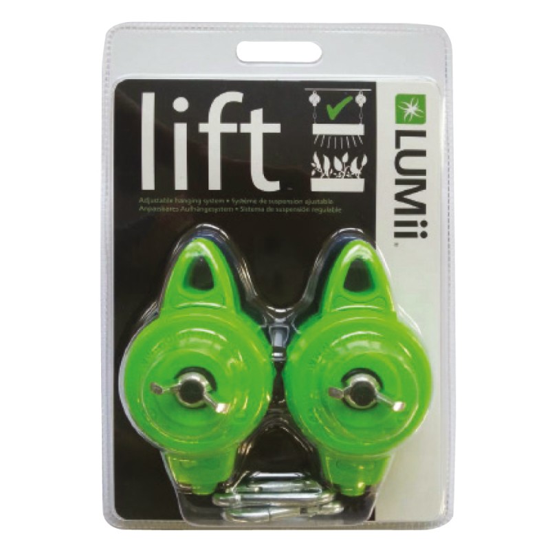 Lumii Rope Ratchet Pair of Hangers For CFL Reflectors HPS MH lights High Quality 